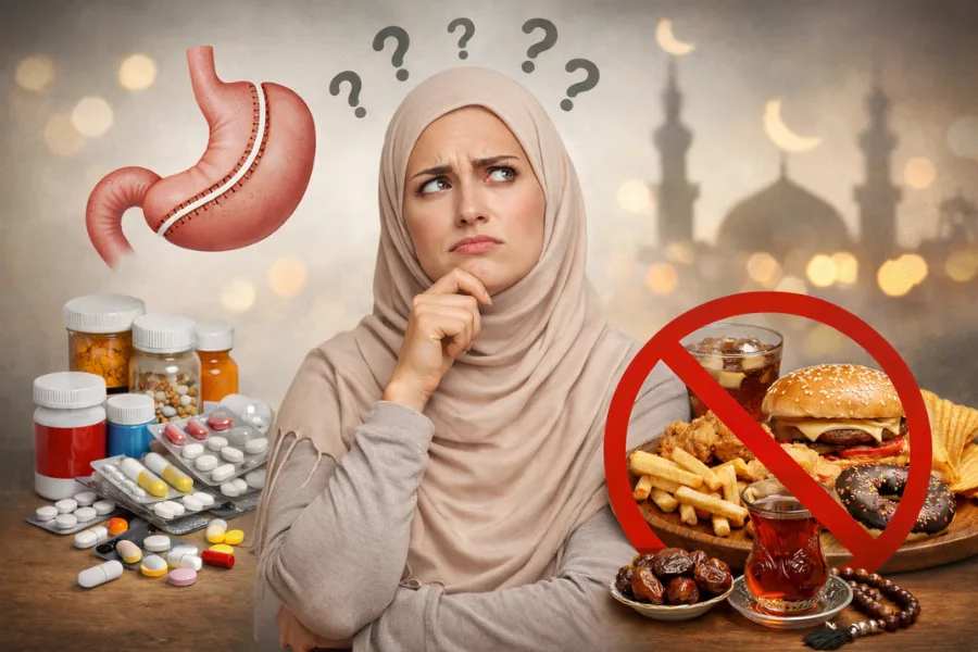 چه کسانی بعد از جراحی لاغری نباید روزه بگیرند؟