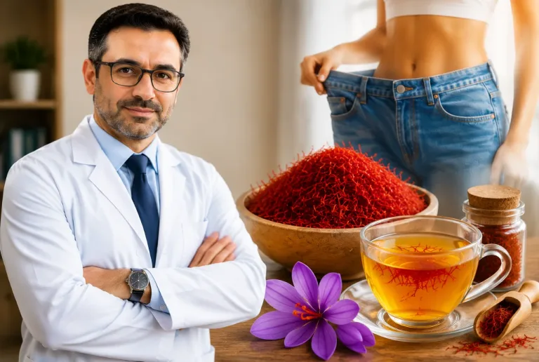 اثر زعفران در کاهش وزن